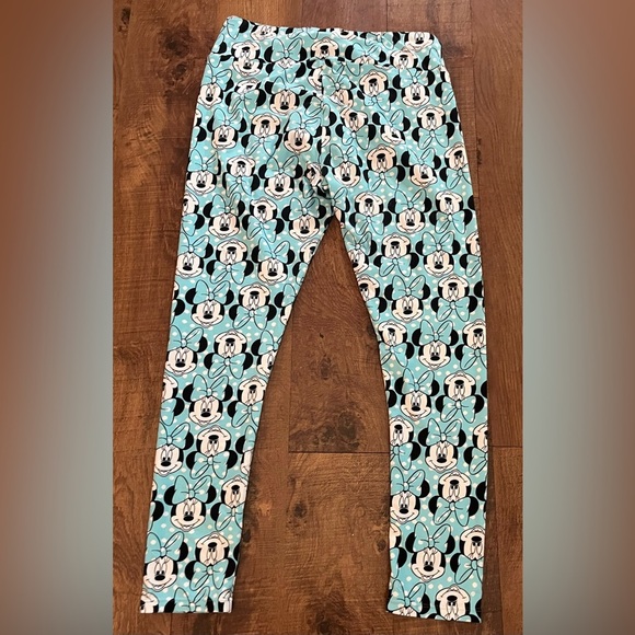 Lularoe Disney Minnie Mouse leggings tall & curvy - Picture 1 of 5